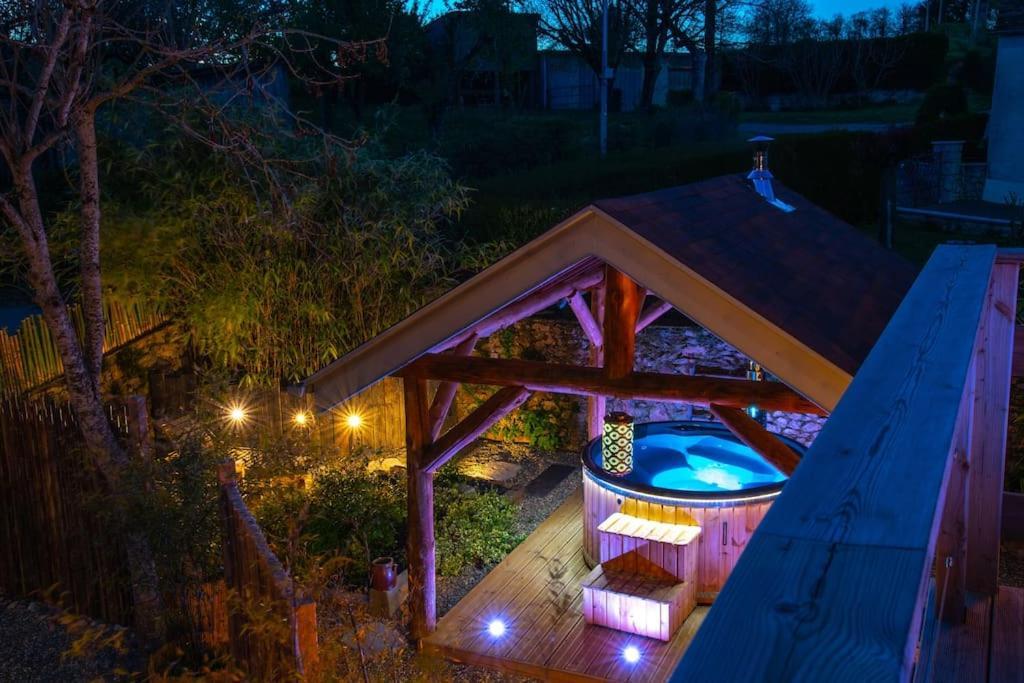 La Cabane Des Colibris Rieupeyroux  Bagian luar foto